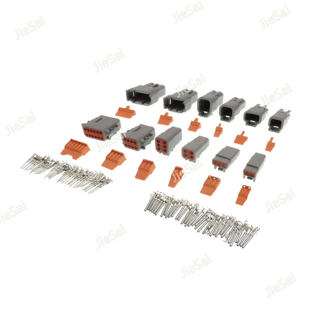 Deutsch Dtm 2/3/4/6/8/12p Male Female Auto Waterproof Connector With
