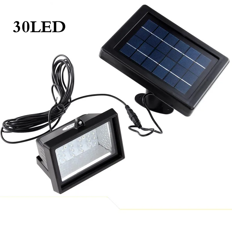 

Three color solar lamp, outdoor street lamp, lawn 30LED, landscape lamp, villa floodlight