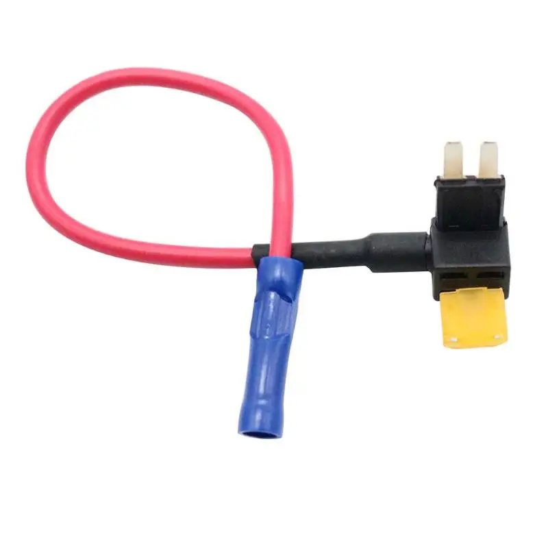 VODOOL Car Add a circuit Fuse Tap Adapter Kit Fuse Holder with 5pcs Micro2 Fuses Replacement