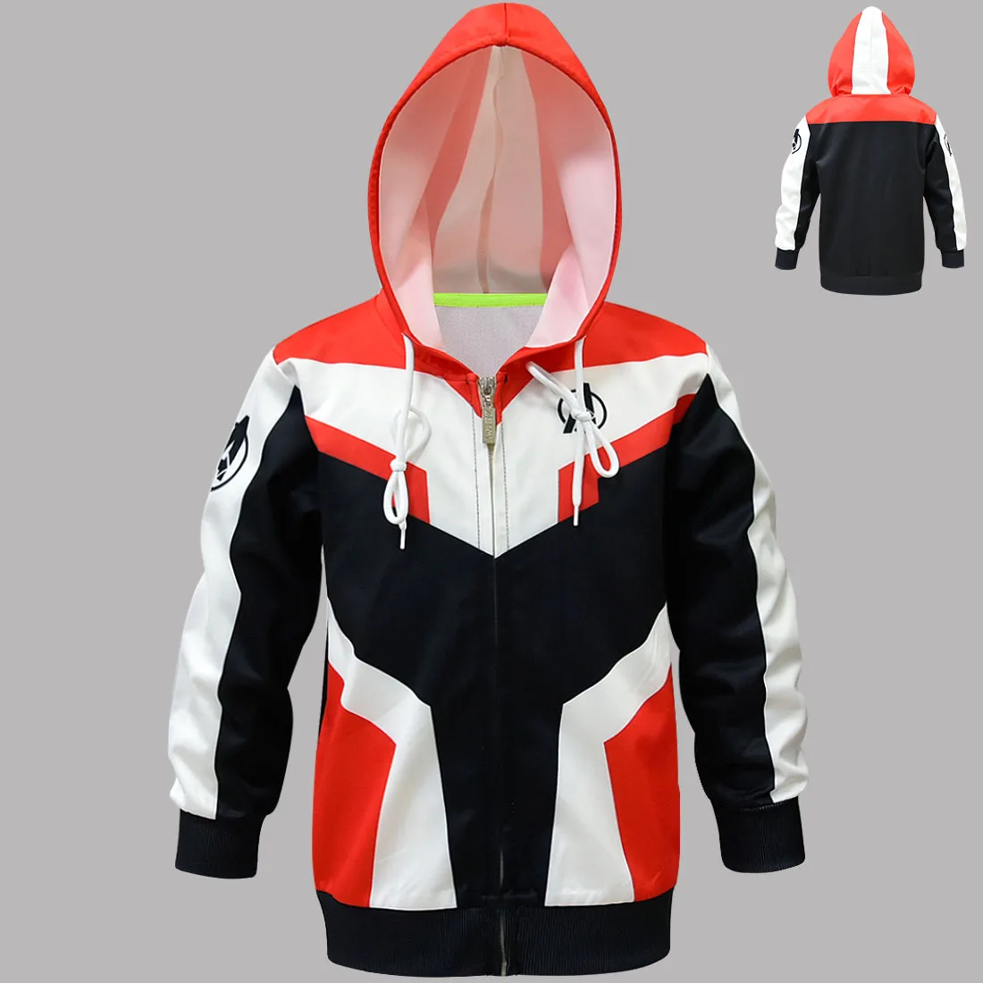 

Avengers: Endgame Cosplay Quantum Warrior Concept 3D cotton sweater zipper hoodie anime clothing men and women clothing