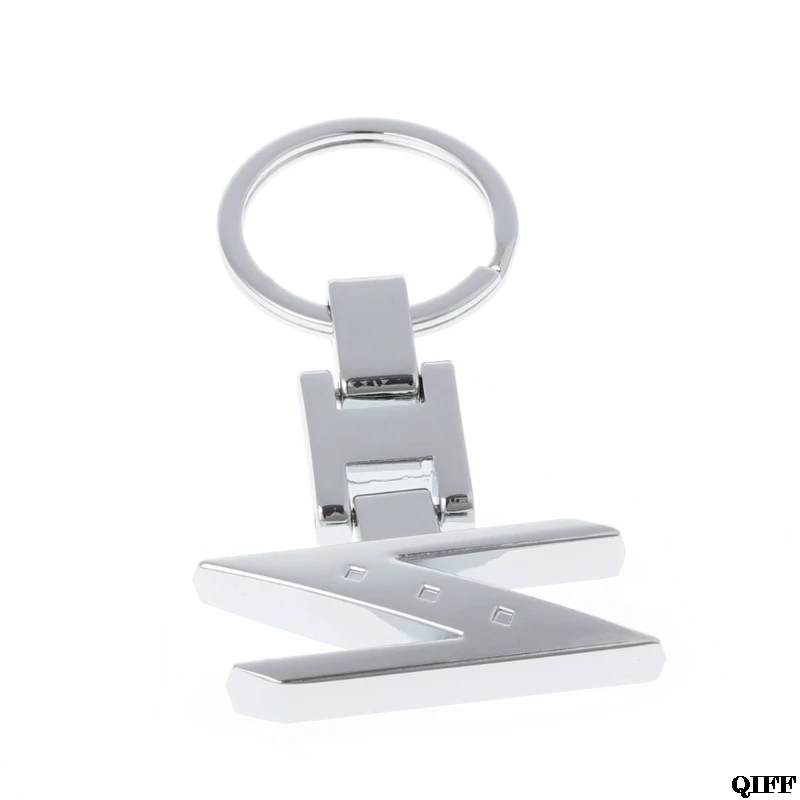 

Wholesale Chrome Finishing Letter Z Car Key Chain Ring For Nissan 280ZX 300ZX 350Z 370Z Z May06