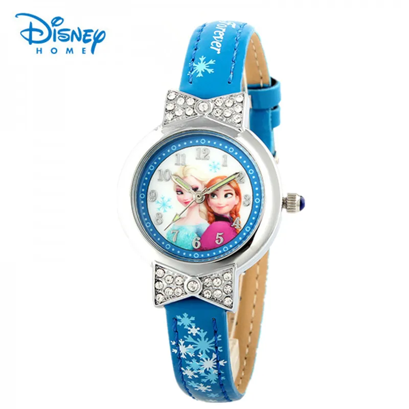 Watches 100% Genuine Disney Brand Watches Frozen Sophia Minnie Watch Fashion Luxury Watch Men Girl Wrist Disney Watch Red Pink Attractive Designs;