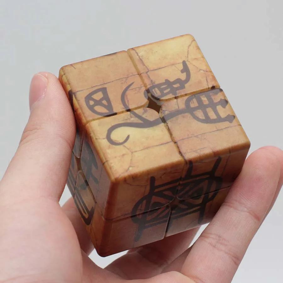 Коллекция редких кубиков веер Oracle Magic Cube 2x2x2 древние китайские символы иероглифы