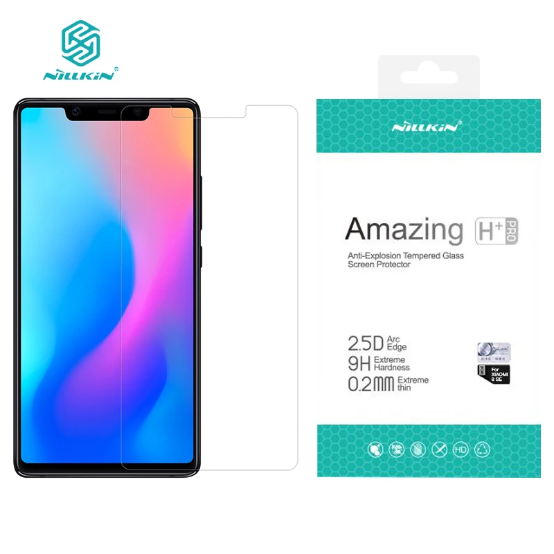 Для xiaomi mi 8 se Защитная пленка NILLKIN Amazing H/H+ PRO 9H закаленное стекло для mi 8 se Защитная пленка для экрана 5,88 дюймов