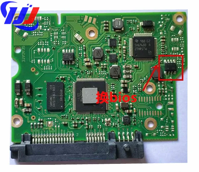 

HDD PCB Logic Board/ 100687658 REV C , 100687658 REV B / 1332 / ST3000DM001 , ST1000DM003 , ST2000DM001