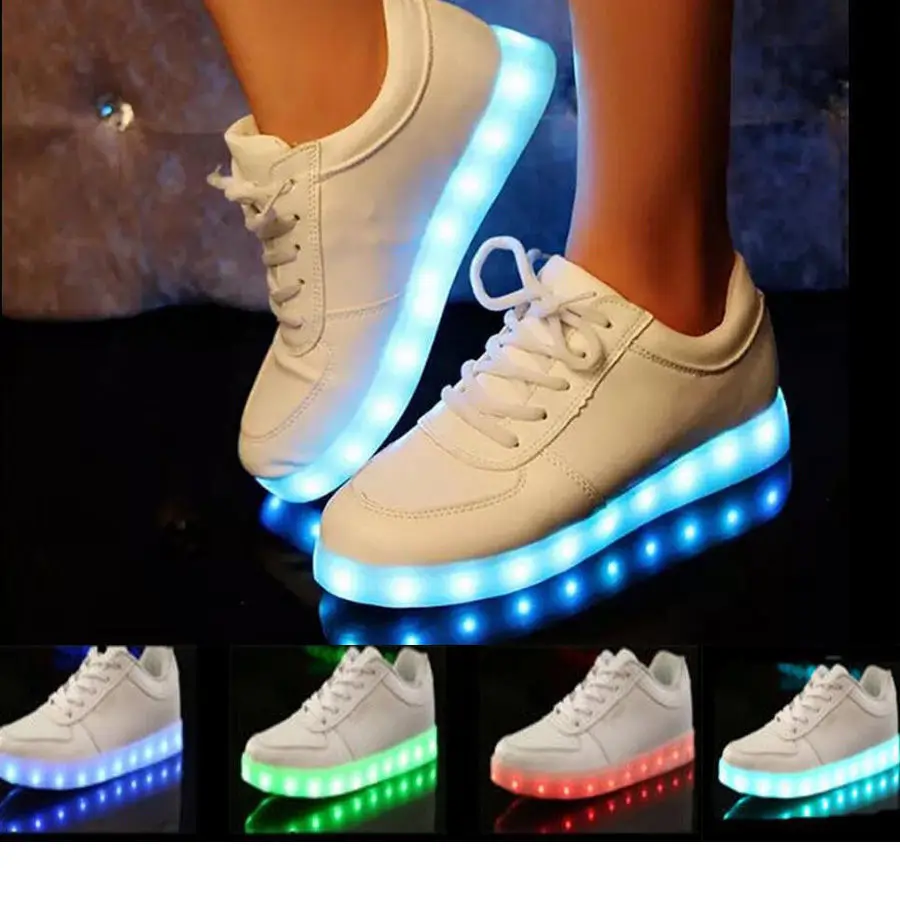 nike que prenden luces