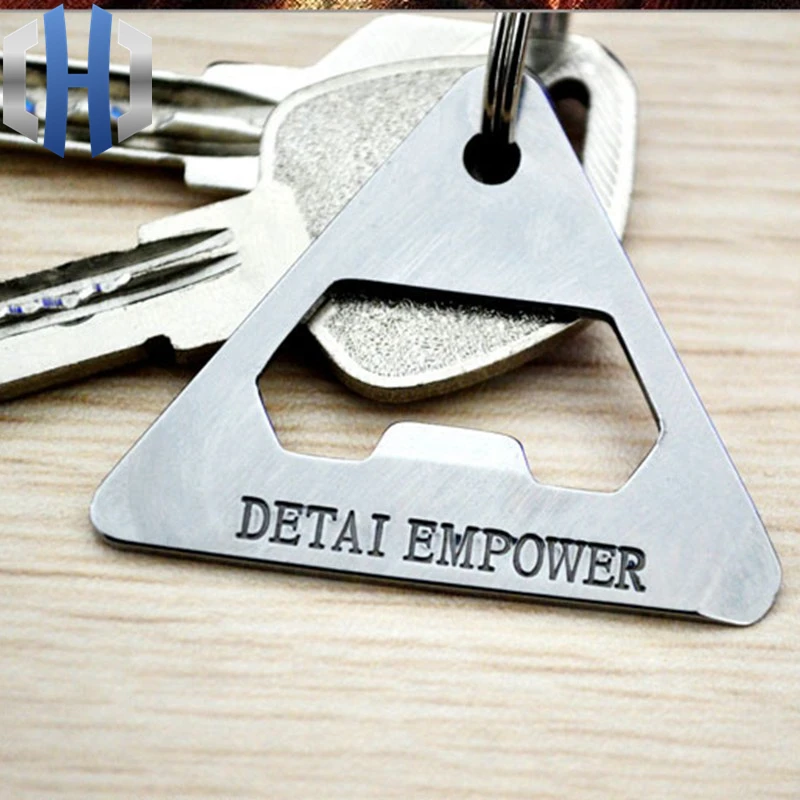 

Stainless Steel EDC Key Card Tool Bottle Opener Wrench Screwdriver Open Box Open Knife Fruit