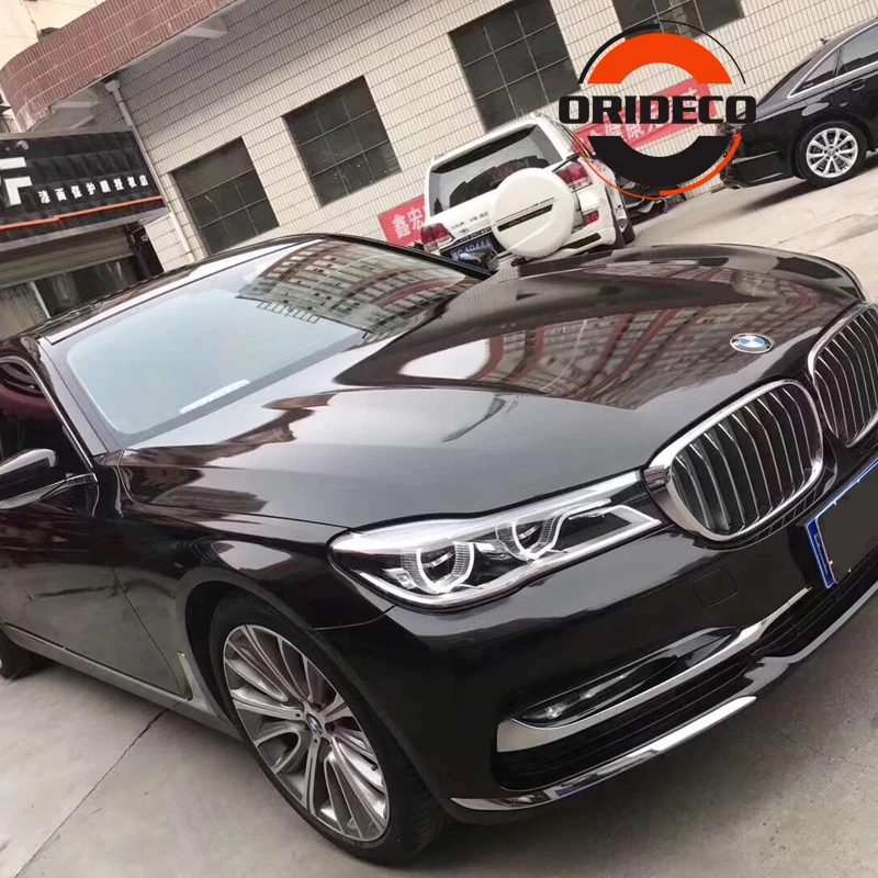 Glossy Crystal Black Vinyl Wraps 4