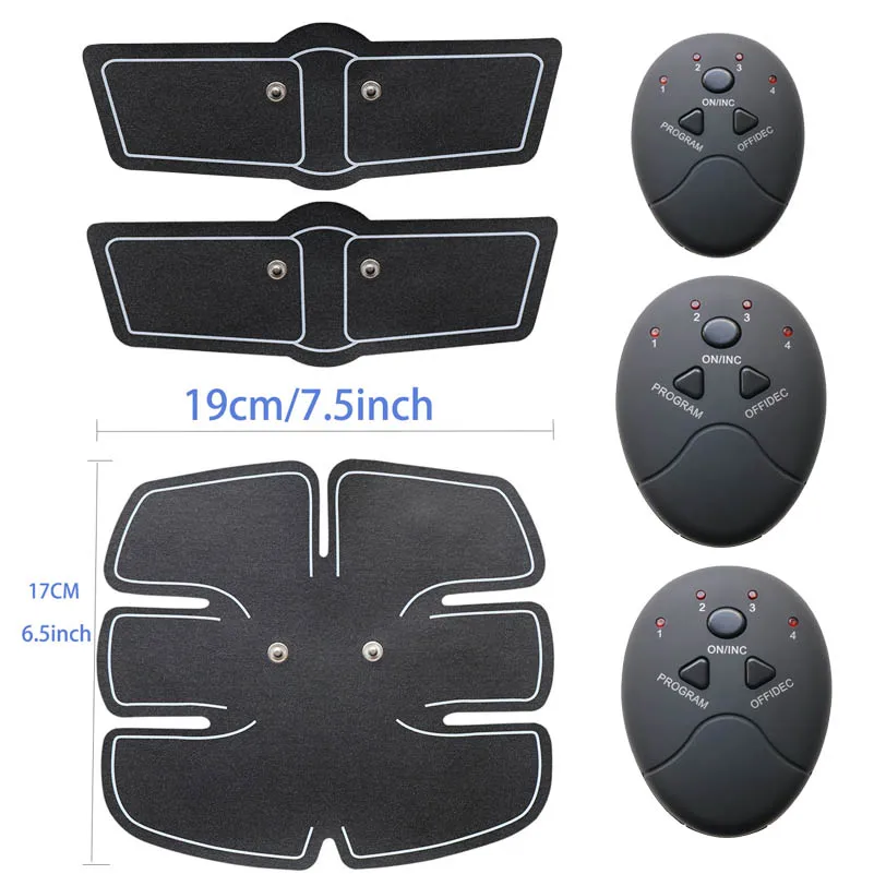 Wireless Muscle Stimulator EMS Stimulation Body Slimming Beauty Machine Abdominal Muscle Exerciser Training Device Body Massager (1)