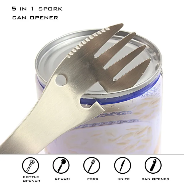 Stainless Steel Multi-function Spork  5