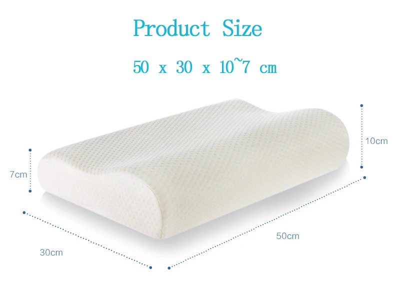 Ортопедическая подушка для шеи, волокно, медленный отскок, подушка из пены с эффектом памяти, ортопедическая латексная подушка для шеи