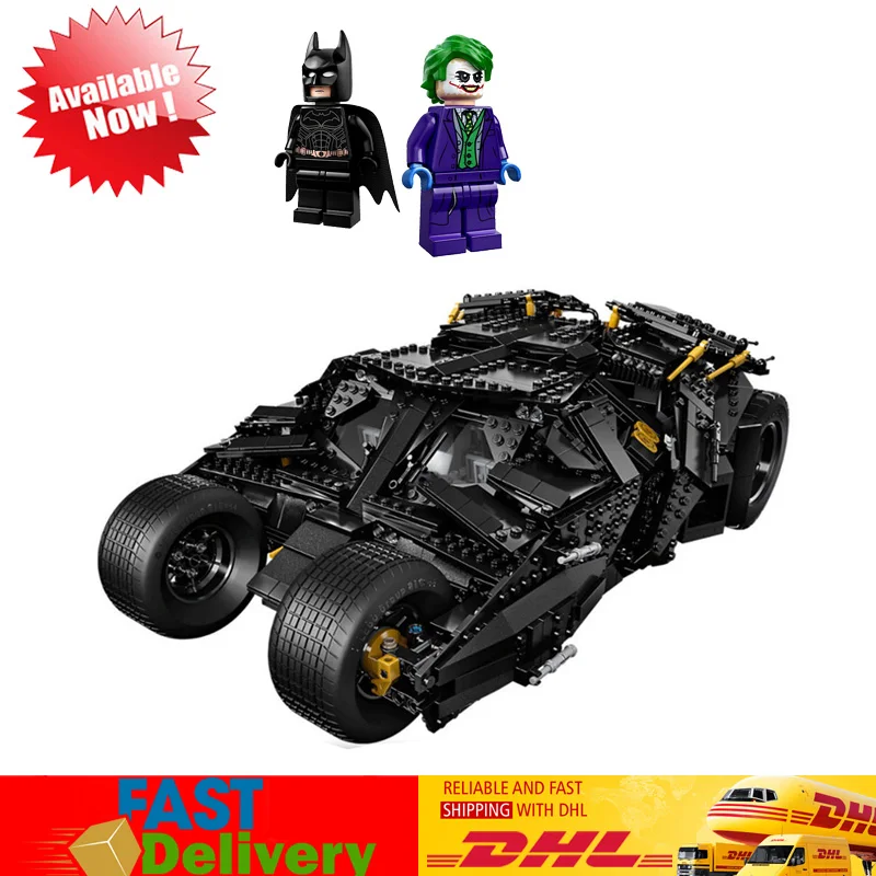 

Compatible LegoINGlys 76023 Super Hero The Tumbler Armored Chariot Set Building Blocks Bricks Model Educational Toys