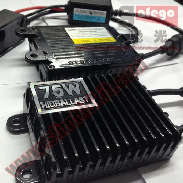 

free shipping 1pc 75W HID Ballast Car Headlight Bulb Xenon hid xenon ballast hid,digital ballast super bright