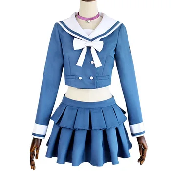 

Danganronpa: Trigger Happy Havoc Cosplay Costumes Chabashira Tenko Halloween Stage New Fashion Gamer Costume Drop Ship