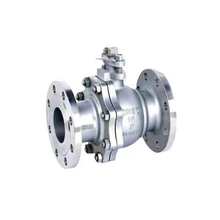 DN15-DN200 SS304 нержавеющая сталь вручную фланец шарового клапана