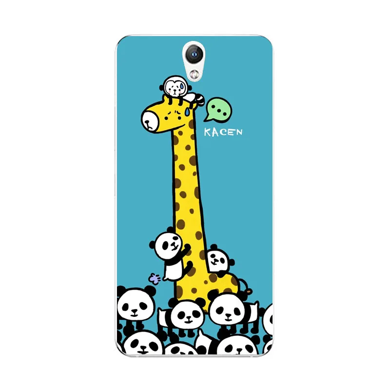 Lenovo vibe s1 Case,Silicon Cartoon Animal Painting Soft TPU Back Cover for Lenovo vibe s1 lite Phone fitted Case shell