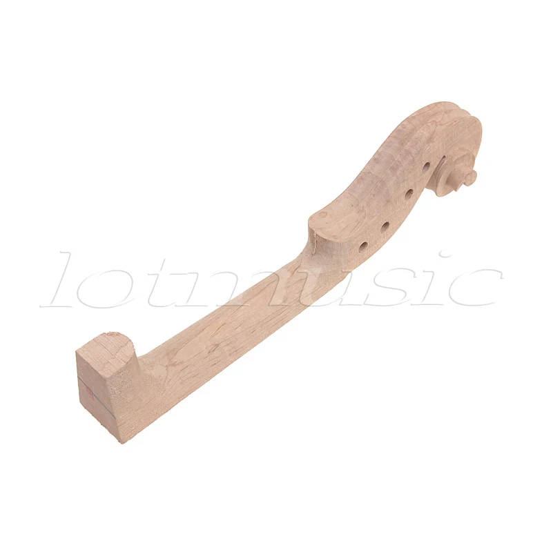 5 комплектов 4/4 Кленовая скрипка воротник ручная резная Шейная детали|violin parts|neck