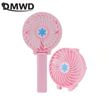 Мини USB вентилятор охлаждения перезаряжаемый небольшой кондиционер кулер портативный Настольный складной вентиляторы кондиционера для дома и офиса