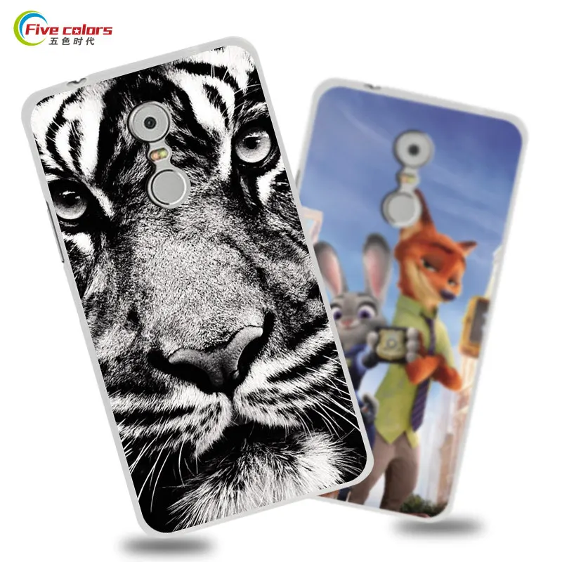 Lenovo K6 Note Case Fashion Cartoon Cover For Hight Quality Soft Silicone TPU 5.5'' |