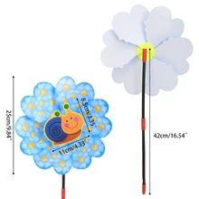 Мультфильм мельница ветер Спиннер для дома, сада, двора Декор Детская игрушка уличное украшение