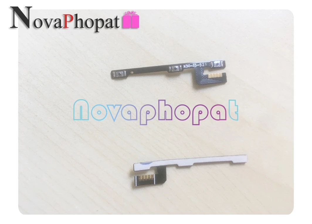 Novaphopat 50 шт./лот для Lenovo A7000 K3 NOTE K50 T5 K50-T включение выключения кнопки громкости