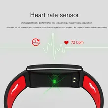 Модный фитнес-трекер умный браслет Bluetooth монитор сердечного ритма монитор кровяного давления умный Браслет