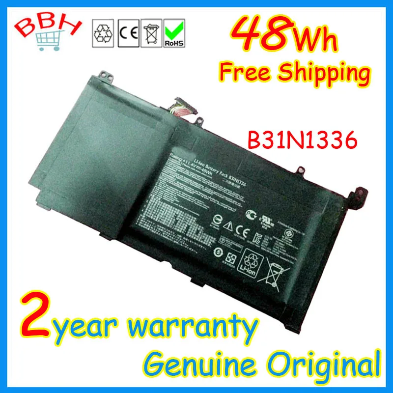 B31n1336 аккумулятор для asus