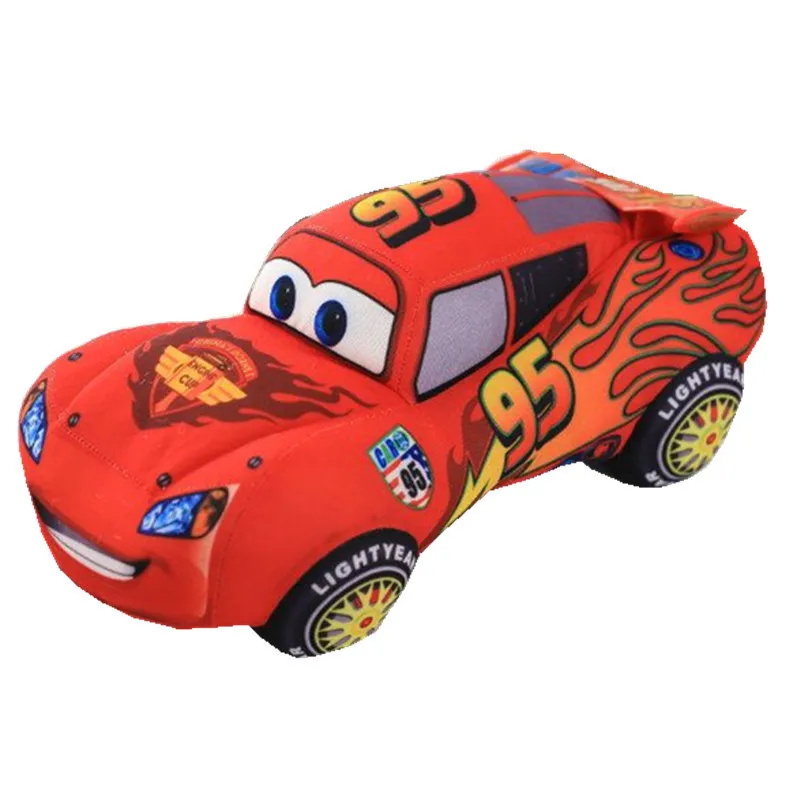 Машинки Disney Pixar детские игрушки 17 см 25 35 плюшевые Маккуин милые Мультяшные