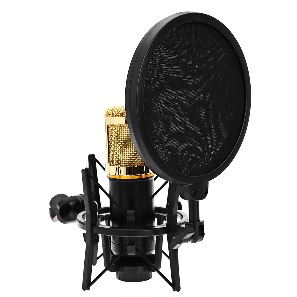 Sporch Y-200 Профессиональное аудио конденсаторный микрофон Studio Sound Запись подвес с
