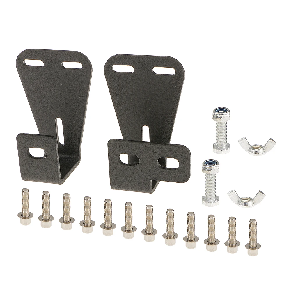 Dolity для Jeep Wrangler 87-06 фиксатор капота шарнир Hi-lift ферма Джек крепление набор