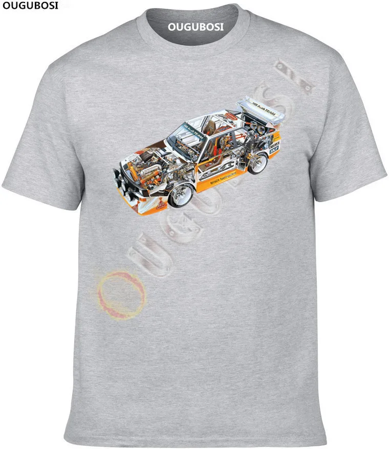 HB S1 QUATTRO RALLY TEAM Walter Rohrl Fan футболка Xmas Geschenk ougubosi|Футболки| |