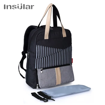 

INSULAR Baby Care Fashion Mummy Maternity Diaper Bag Large Nursing Bag Travel Backpack Designer Stroller Baby Nappy Backpack Bag