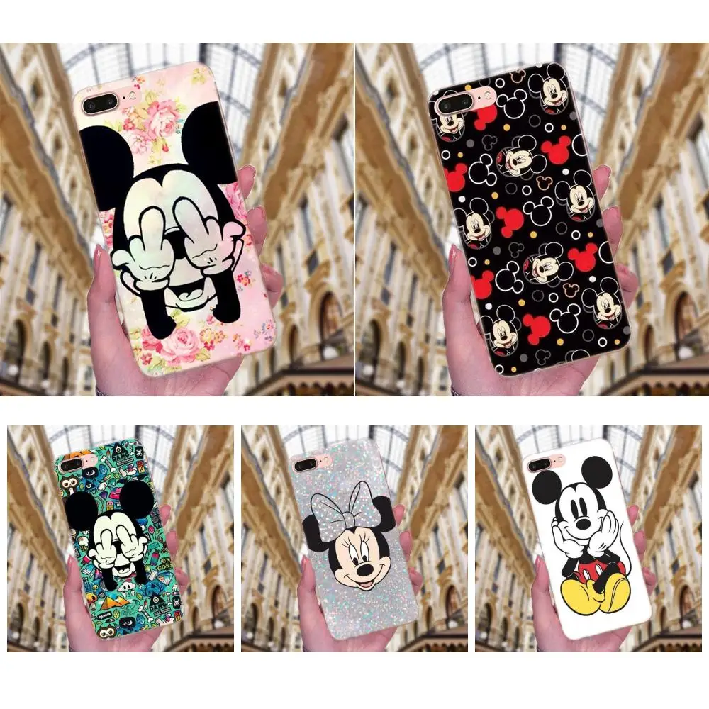 

Beauty Cartoon Mickey Minnie Mouse TPU Cover Case For Samsung Galaxy Note 5 8 9 S3 S4 S5 S6 S7 S8 S9 S10 mini Edge Plus Lite