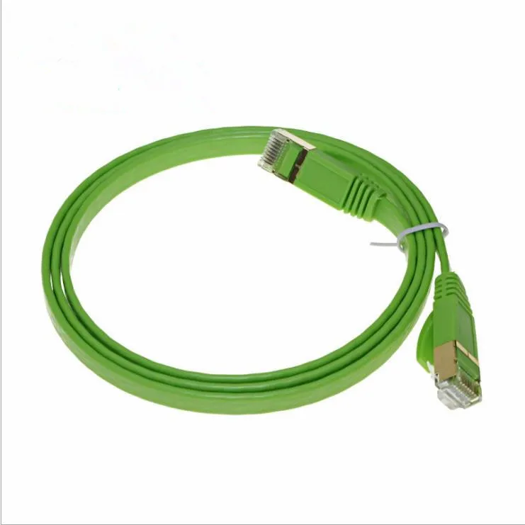 

hot sell cat.7sstp anti-crosstalk seven kinds of network cable cat7 green network cable