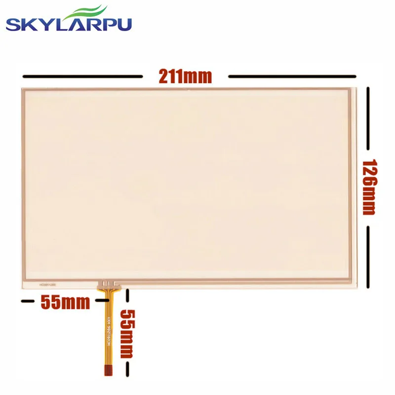 Skylarpu Новый 9-дюймовый 211 мм * 126 мм Сенсорный экран Панель S для hsd090idw1/AT090TN10 12 подголовник автомобиля сенсорный экран планшета Панель