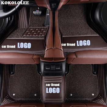 

kokololee car floor mats for Mercedes-Benz LOGO Mercedes E C GLA GLE GL CLA ML GLK CLS S R A B CLK SLK G GLS GLC vito viano