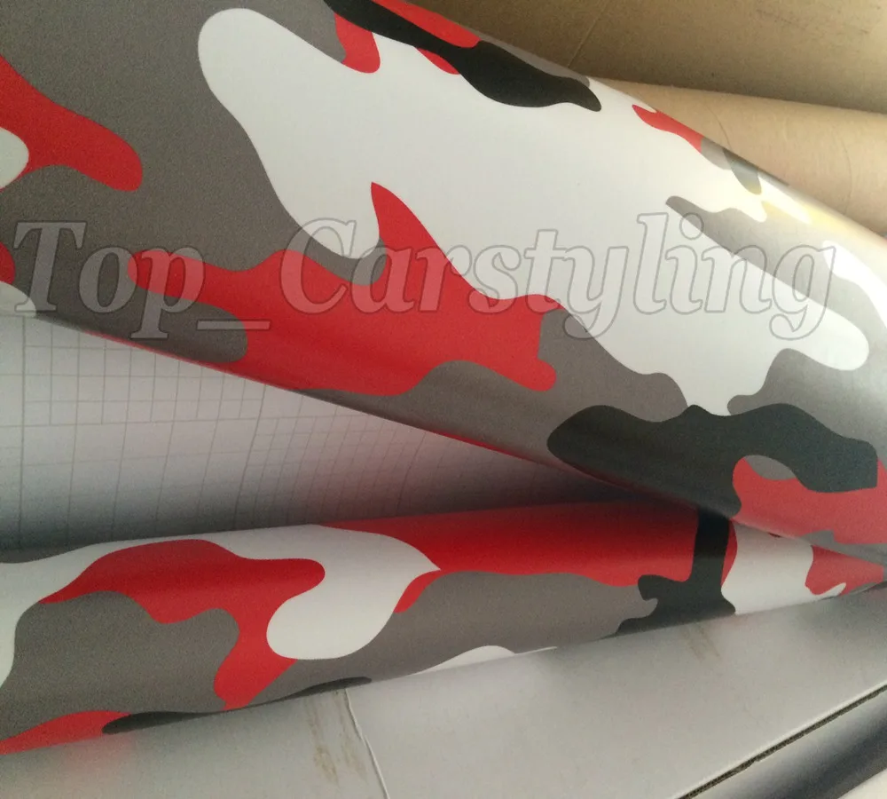 Camouflage Vinyl wrap camo  sticker auto body sticker car decals 3M Hexis Avery Arlon Vinyl Foile (3)