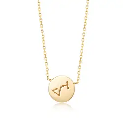 JXXGS новый дизайн 14 k золото 12 Созвездие модные подвески с цепочкой ожерелье