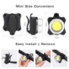 Multi Lighting Modes Flashlight Bicycle Light USB Rechargeable Torch LED Taillight Rear Lighting Safety Warning Cycling Lights ► Photo 2/6