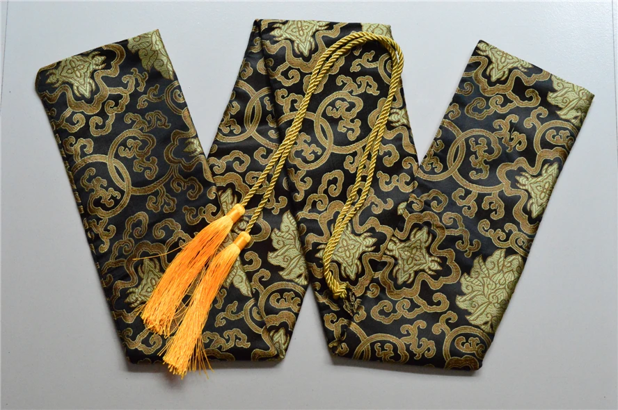 

Black Soft And Delicate Silk Sword Bag Fitting For Japanese Samurai Sword Katana