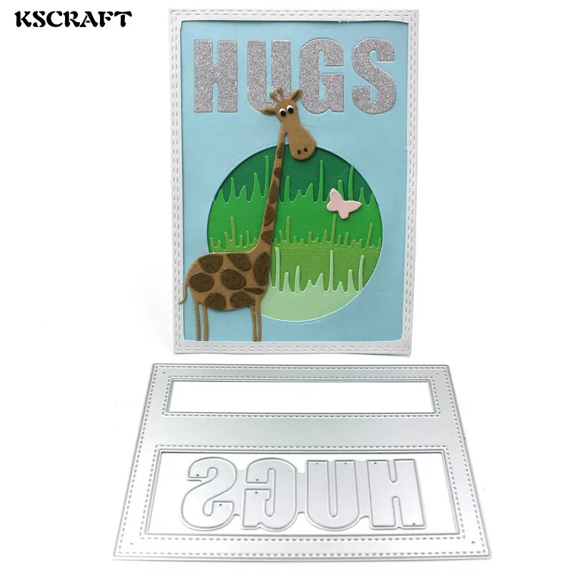 

KSCRAFT Hugs Cutting Dies Stencils for DIY Scrapbooking/photo album Decorative Embossing DIY Paper Cards