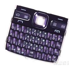 Фиолетовый цвет корпус основная функция клавиатуры кнопки крышка для Nokia E72, с отслеживанием