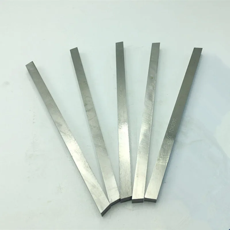 6PCS Cutting Lathe HSS Tool Bit 10 x 10 x 200mm High Speed Steel Bit For Lathein Turning Tool