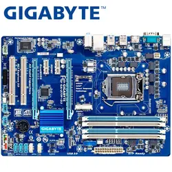 GIGABYTE GA-Z77P-D3 рабочего Материнская плата Z77 разъем LGA 1155 i3 i5 i7 DDR3 32G ATX UEFI BIOS оригинальный Z77P-D3 используется