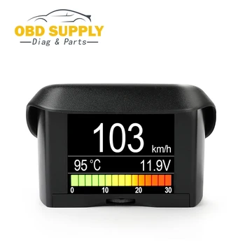 

2018 OBD2 automotive Scanner A202 Smart OBDII Gauge Car Speed Meter Water Coolant Temperature Fuel Consumption Voltage Display