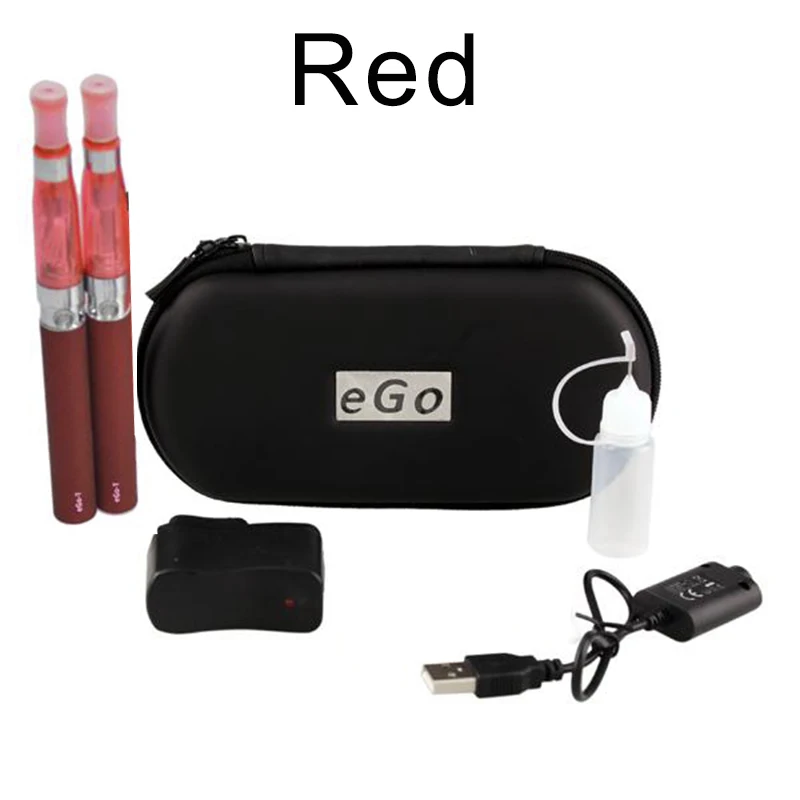 eGo CE4 Double Kit Electronic Cigarette Ego T Battery 1.6ml CE4 Clearomizer Atomizer Tank Dual Vape Vaporizer Pen Kits