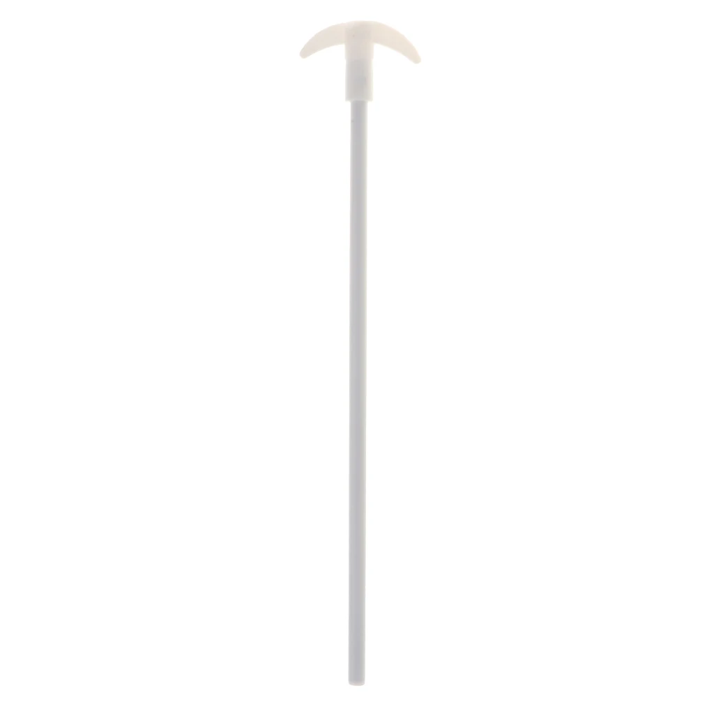 250 mm PTFE Stirring Rod Overhead Stirrer Mixer Shaft w/ 50 mm Dia Foldable Paddle - Lab Flask Utensils Accs