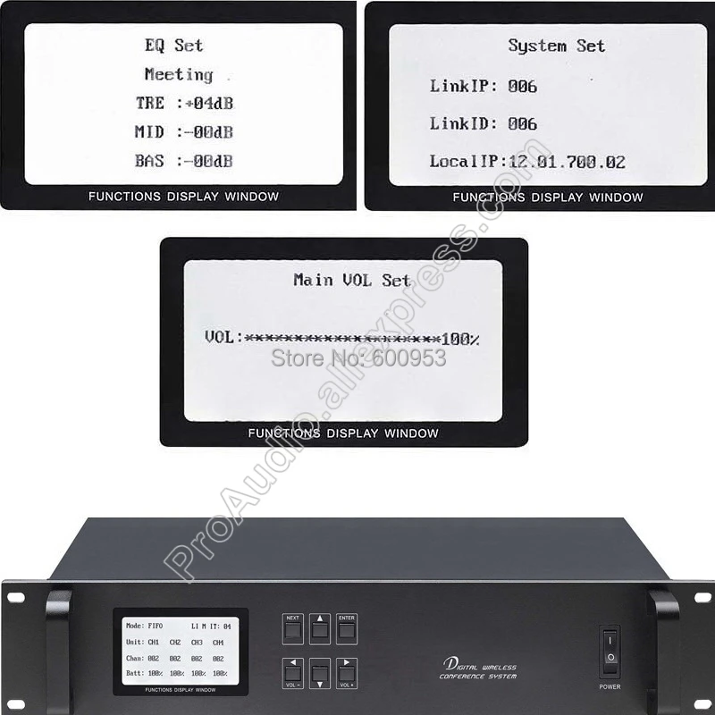 Micwl 1 الرئيس 18 نظام وحدة لاسلكية معقوفة ميكروفون المؤتمر مناقشة مندوب mic