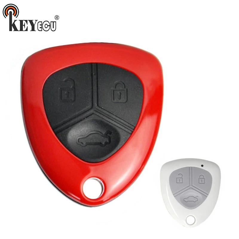 KEYECU 5x (English Version) XHORSE for Ferrari Type 3 Button Universal Remote Key for VVDI Key Tool with Key Slot Red / White KEYECU 5x (English Version) XHORSE for Ferrari Type 3 Button Universal Remote Key for VVDI Key Tool with Key Slot Red / White