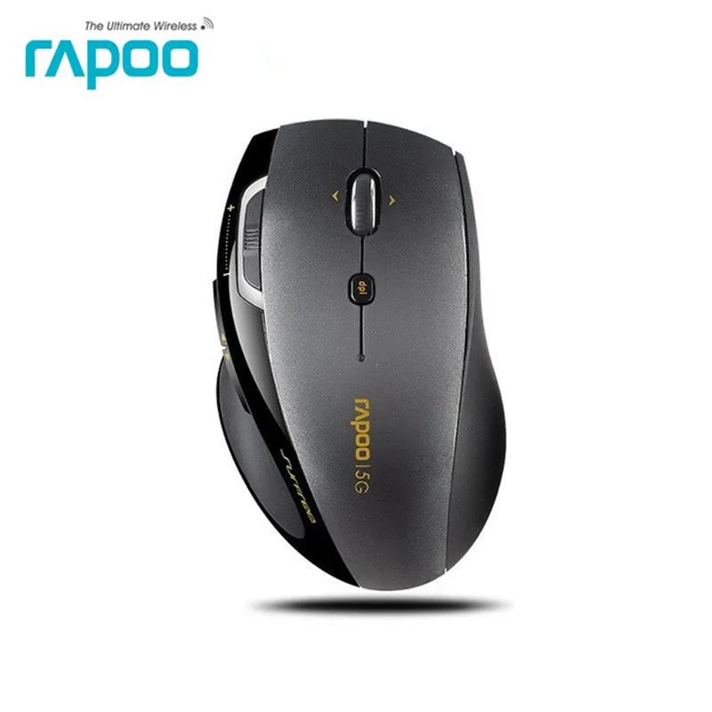 

Original Rapoo 5GHz Wireless Gaming Mice with High Speed Laser Mouse 1600DPI Adjustable For Laptops & Desktops For Big Hand